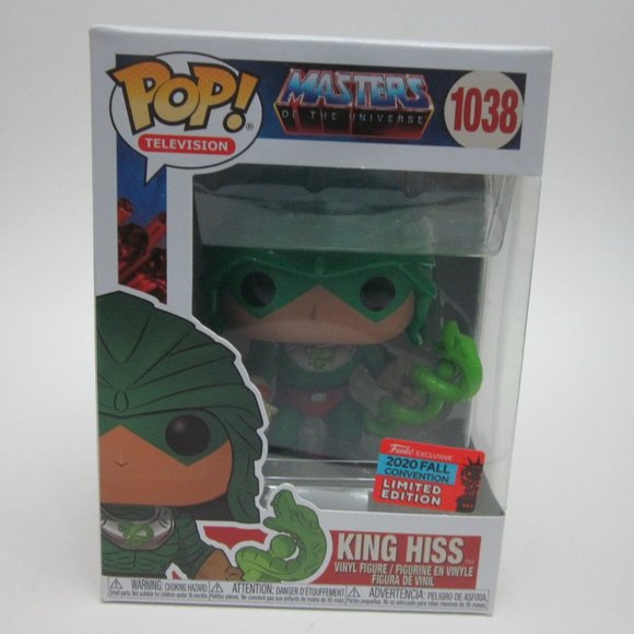 Masters of the Universe King Hiss Exclusive Funko - Picture 1 of 5